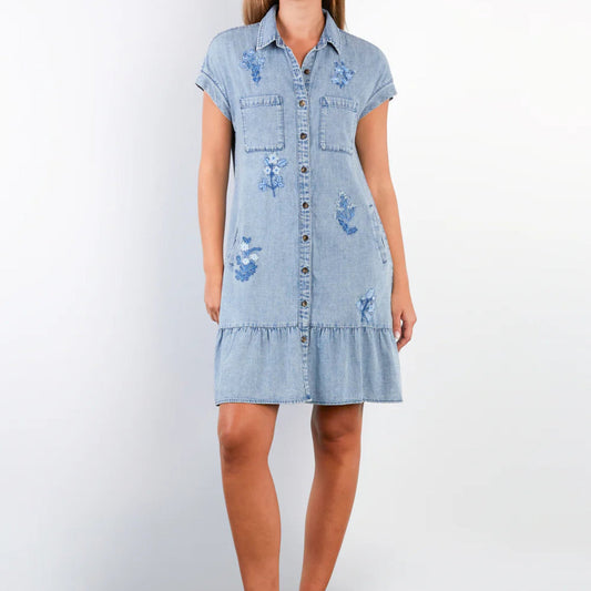 Poetic Embroidered Dress