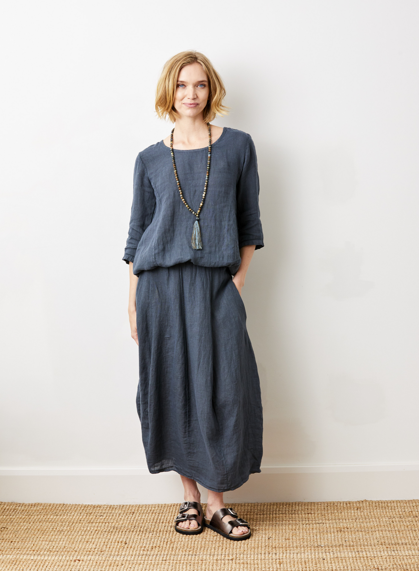Solene Linen Skirt