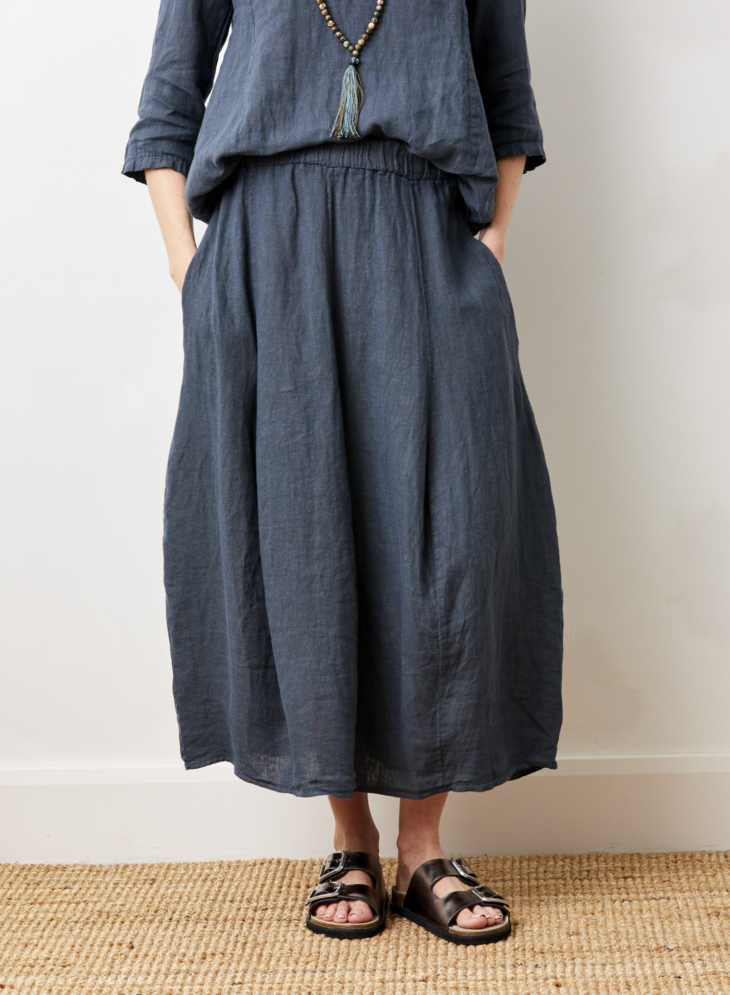 Solene Linen Skirt