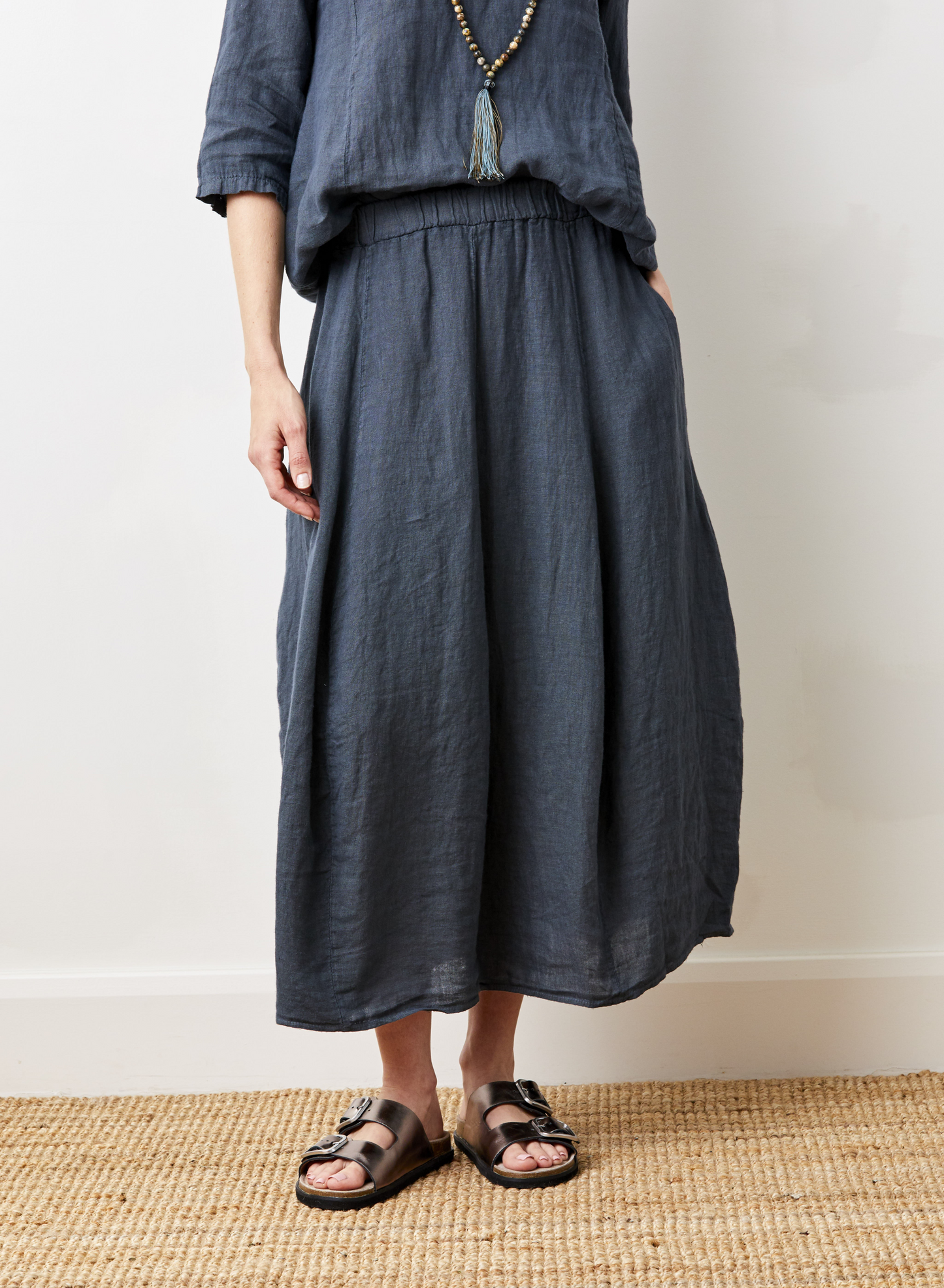 Solene Linen Skirt