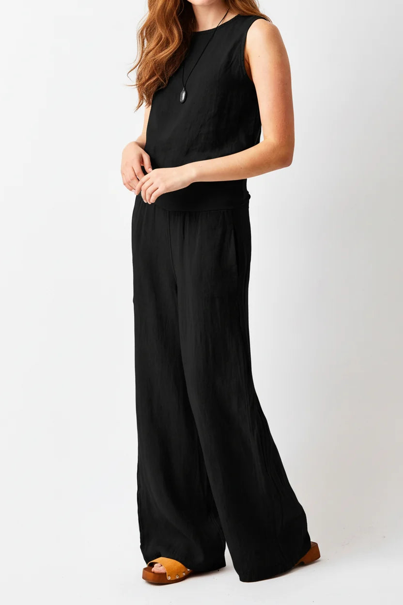 Sultan Wide Leg Linen Pants | 3 colors