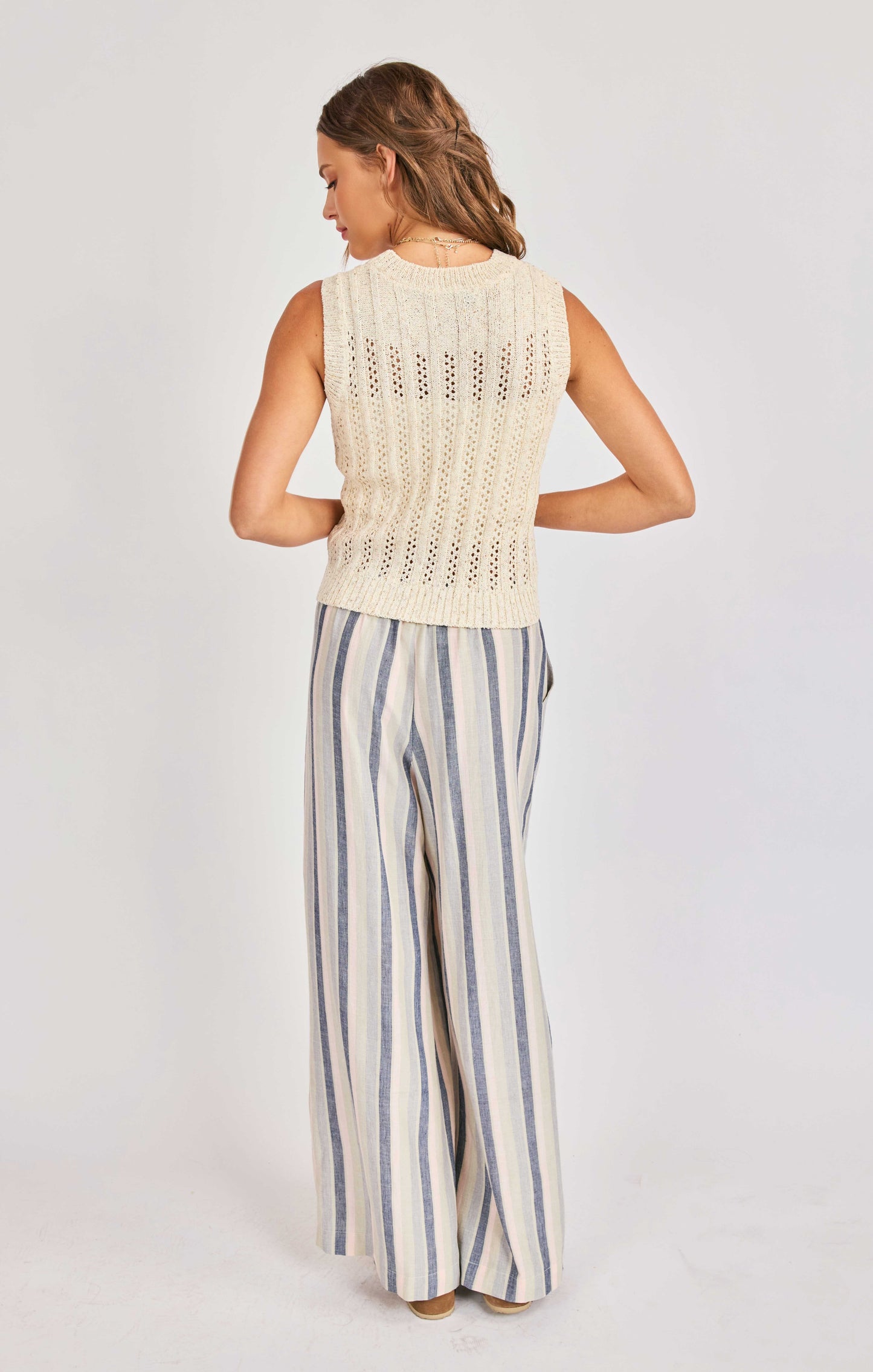 Montana Open Knit Sweater Vest