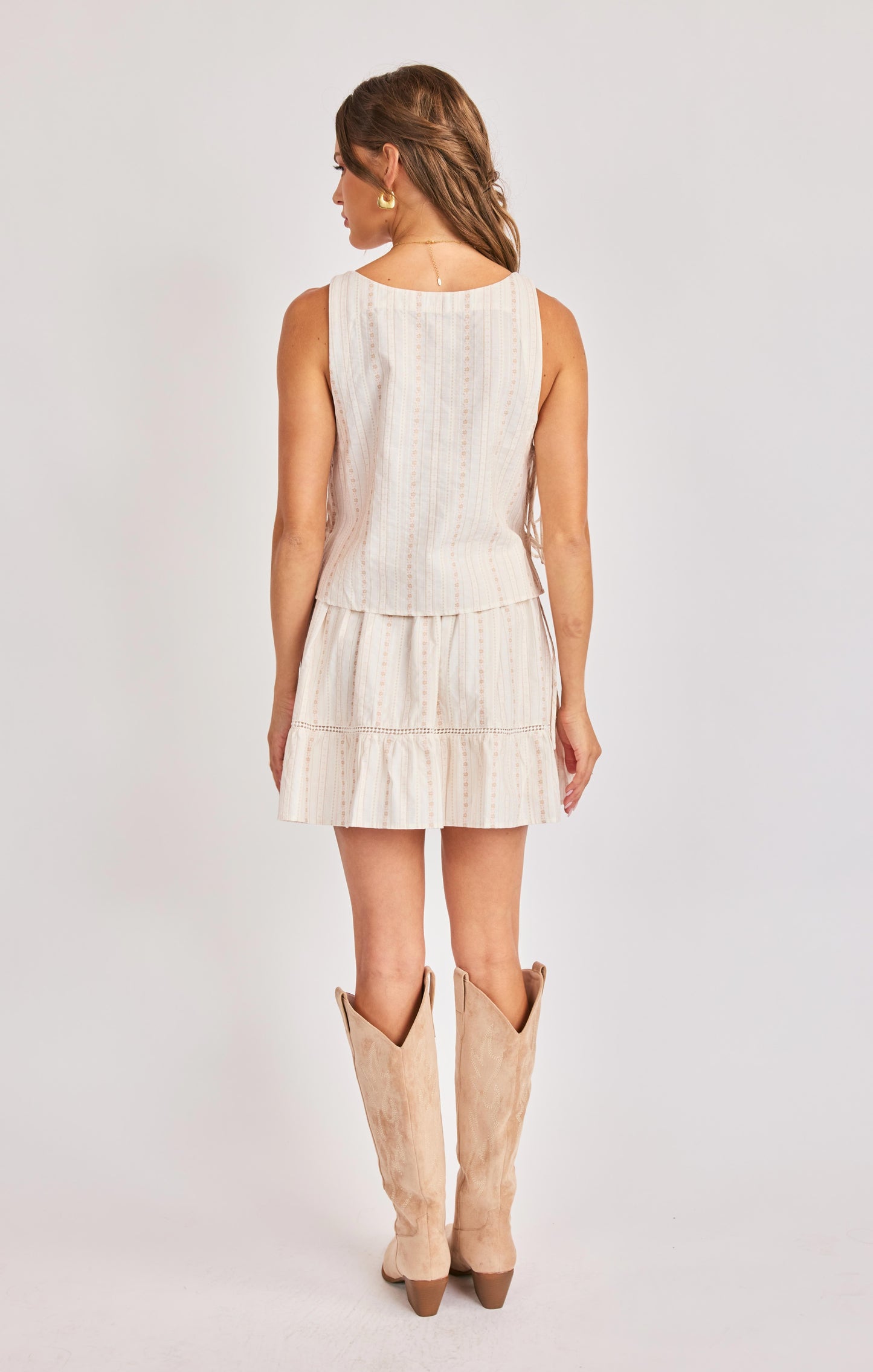 Heartland Side Tie Sleeveless Top