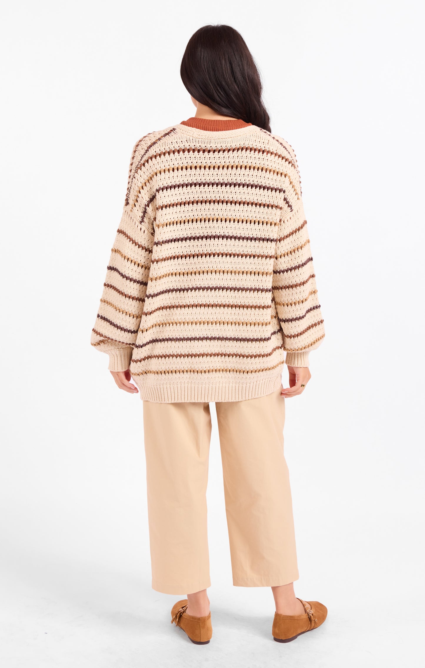 Lost Range Stripe Cardigan