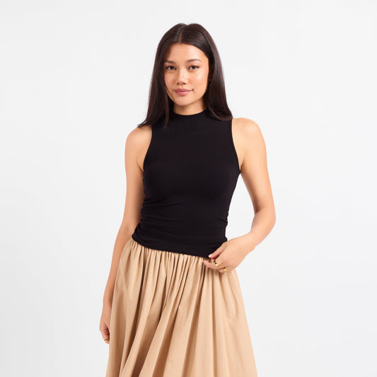 Ronan Mock Neck Tank