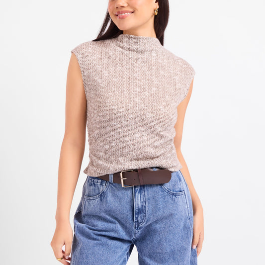 Billie Ruched Knit Top