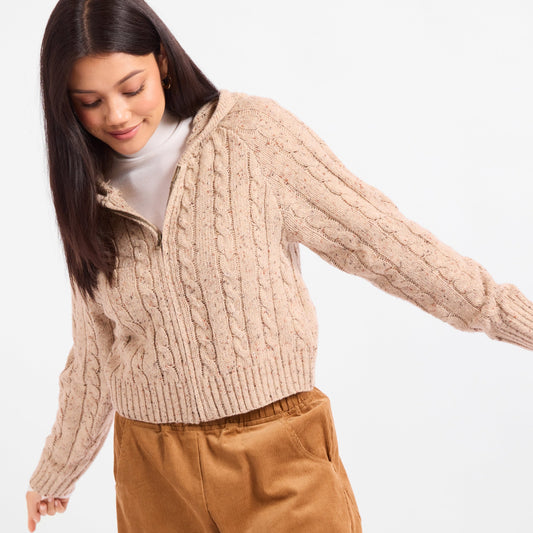 Effortless Cable Sweater