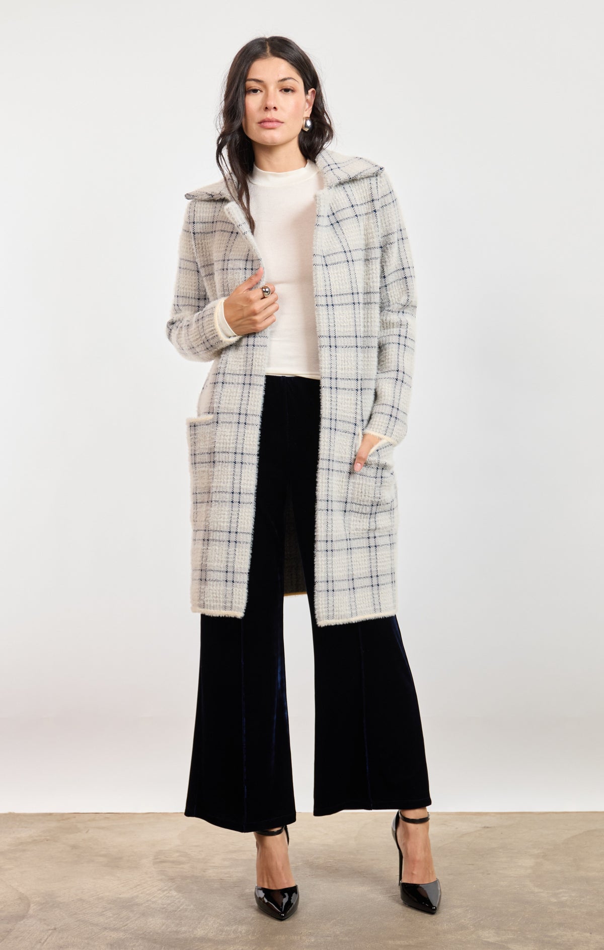 Marlow Plaid Coat