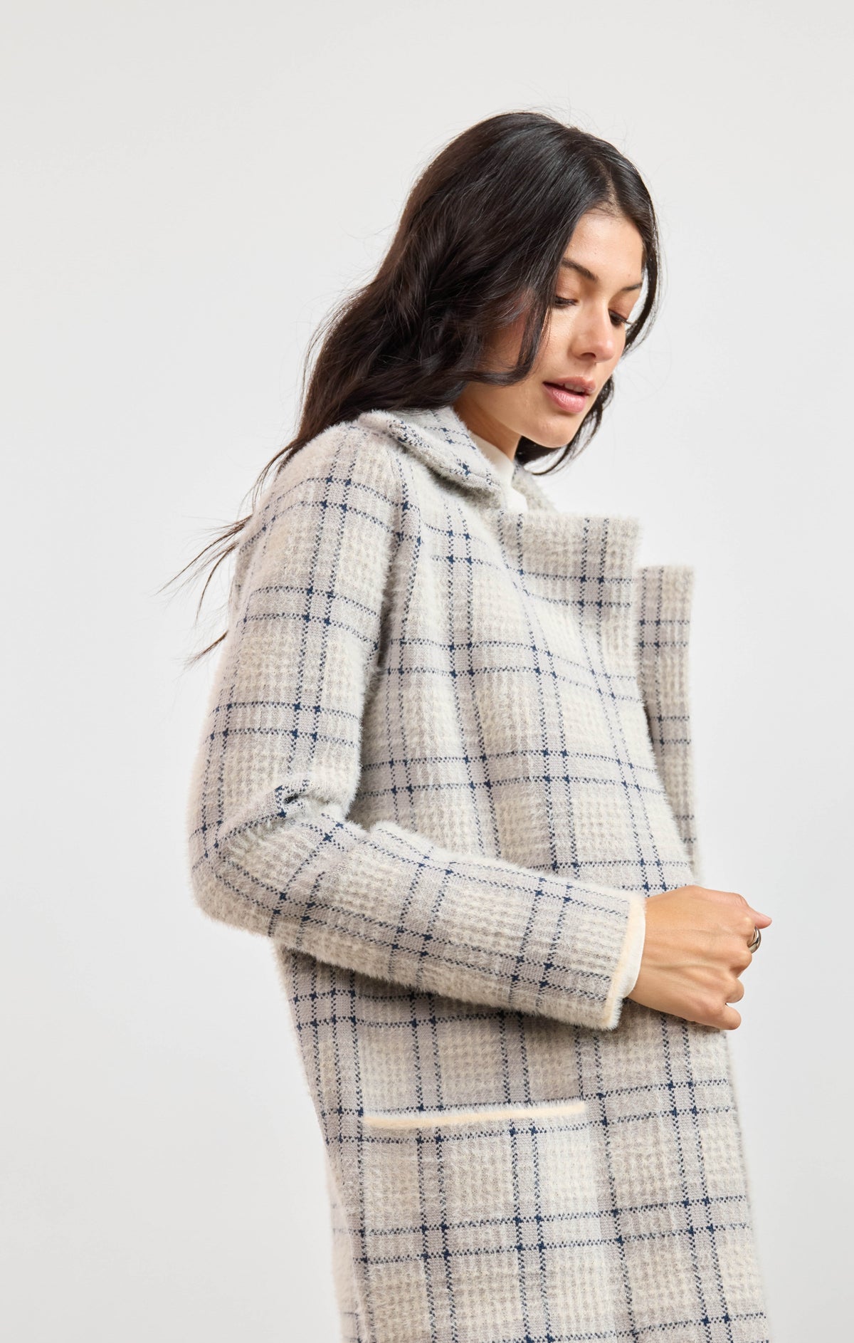 Marlow Plaid Coat