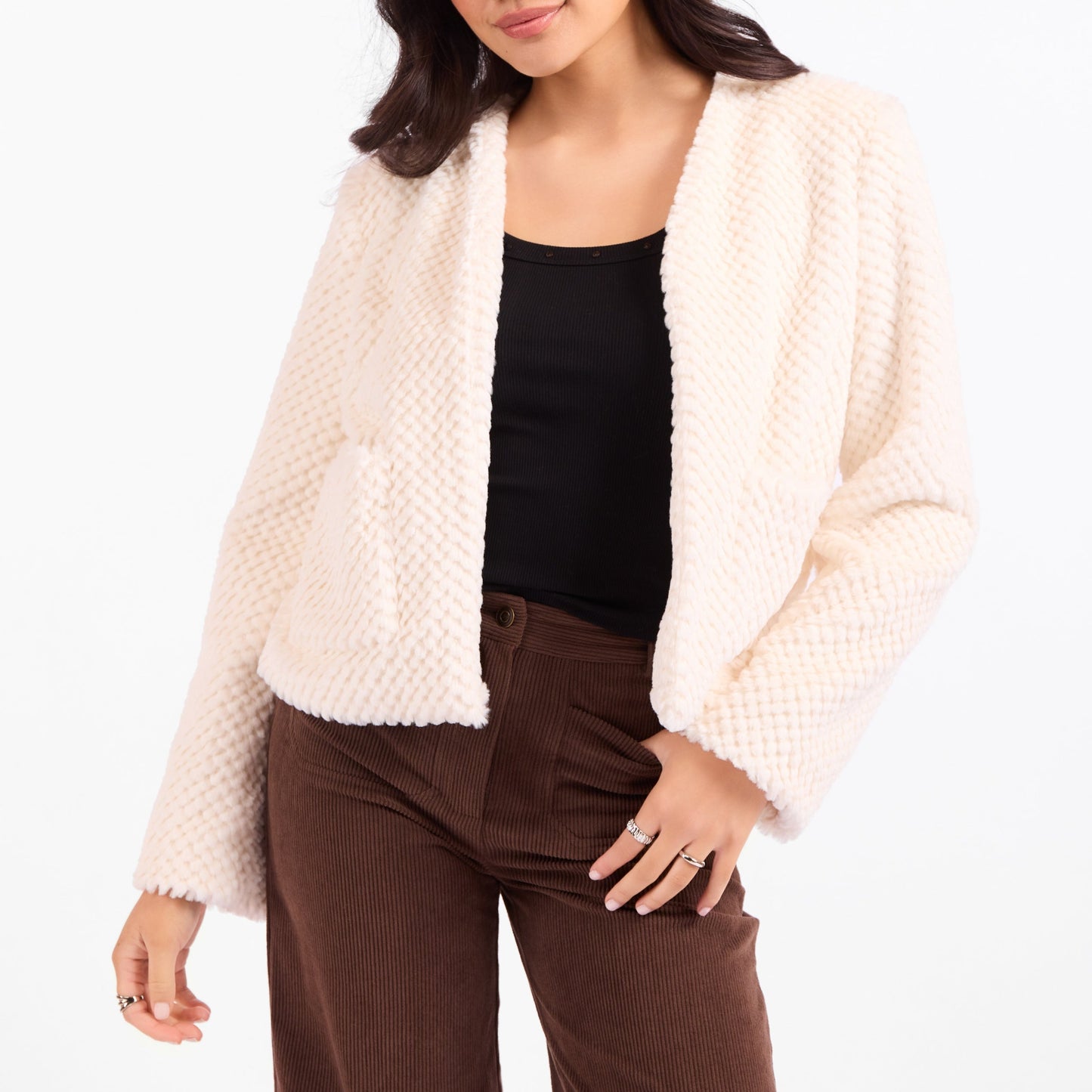 So So Soft Faux Fur Jacket