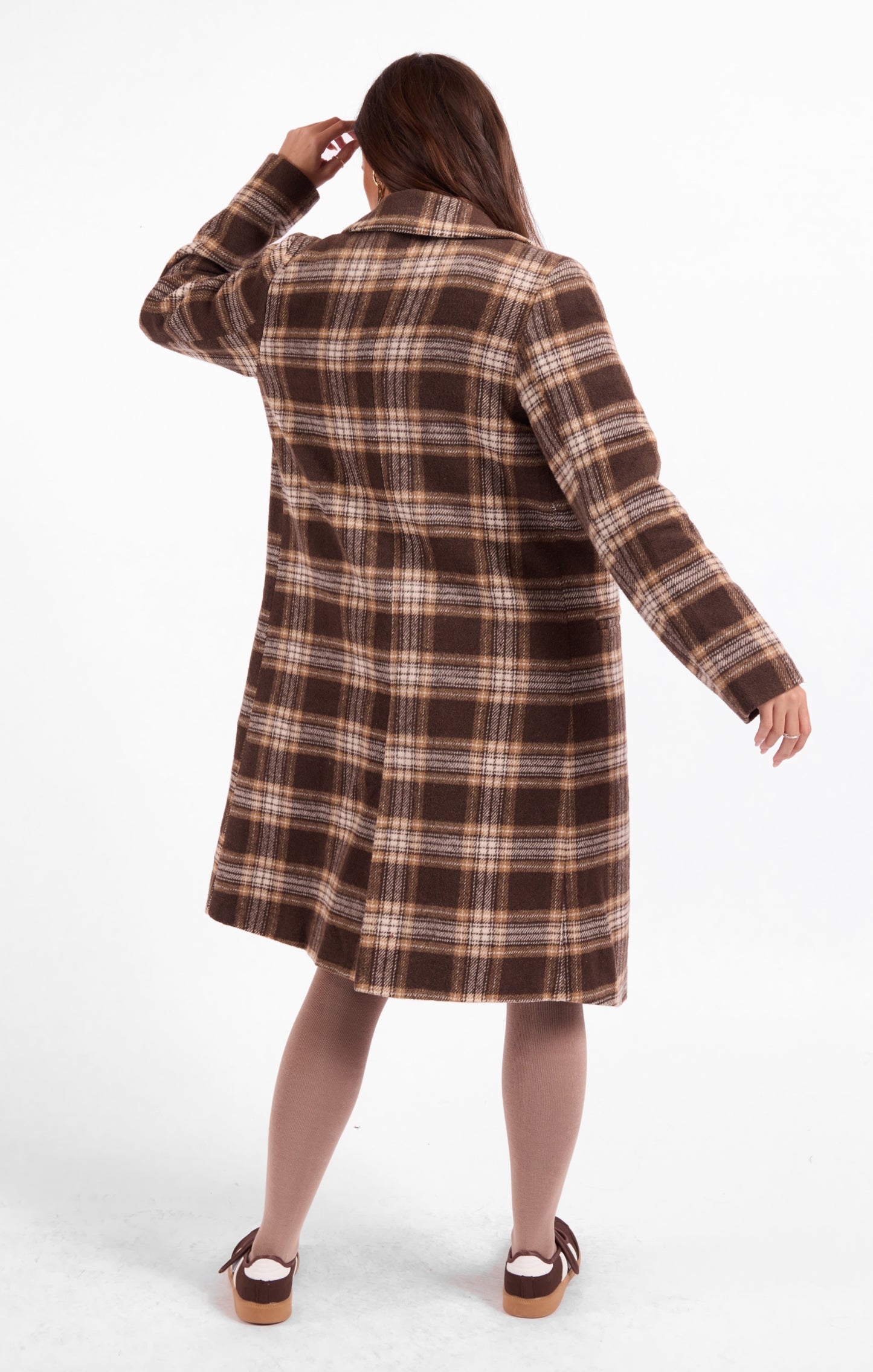 Columbia Plaid Coat