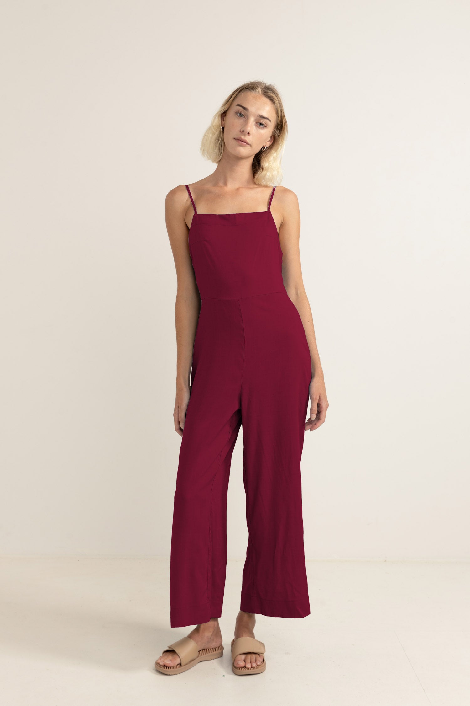 Classic Jumpsuit | Red