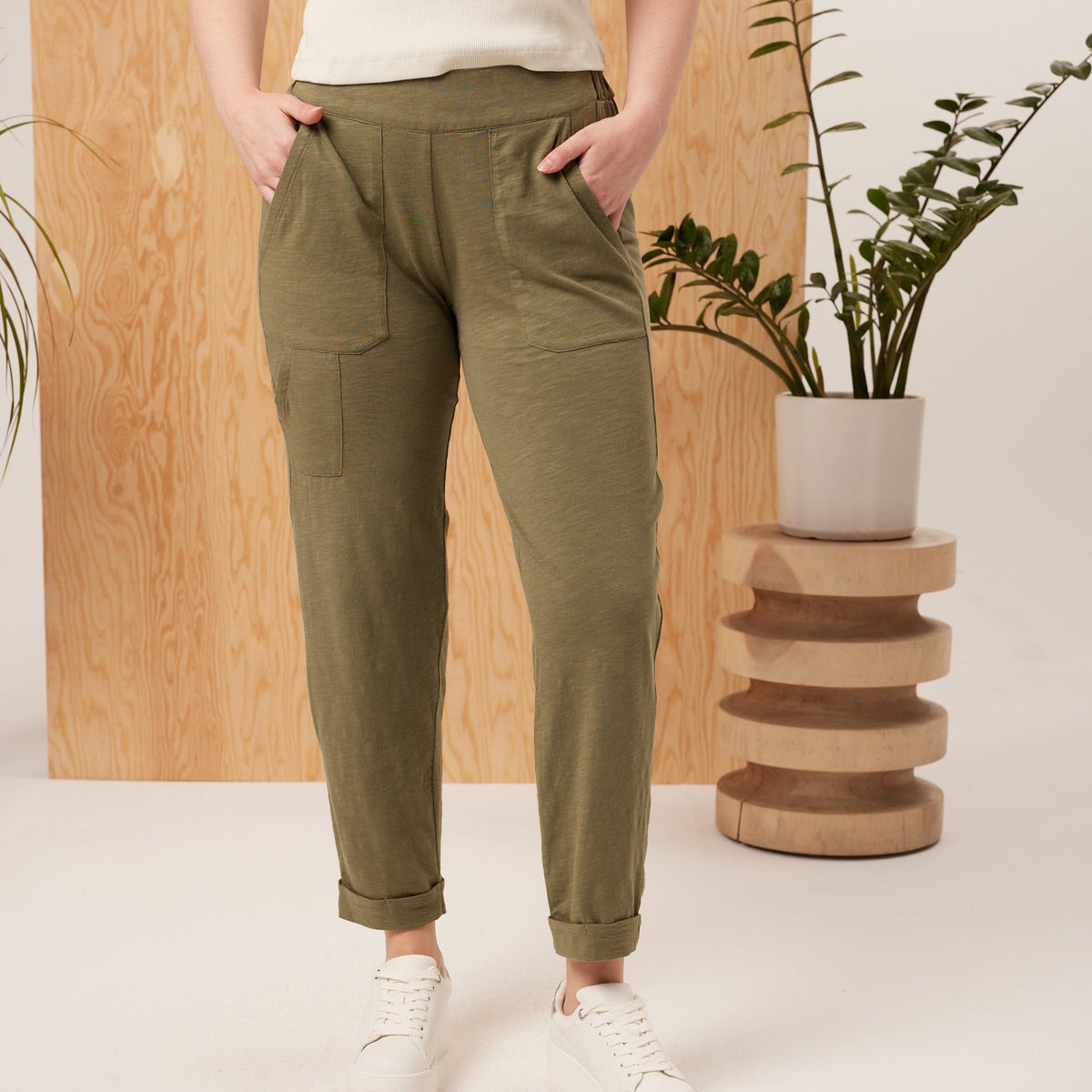 Nolan Pants | Army Green