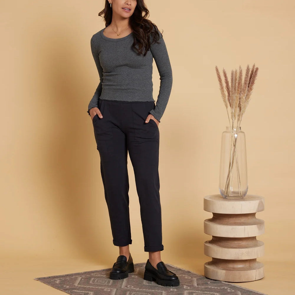 Nolan Pants | Washed Black